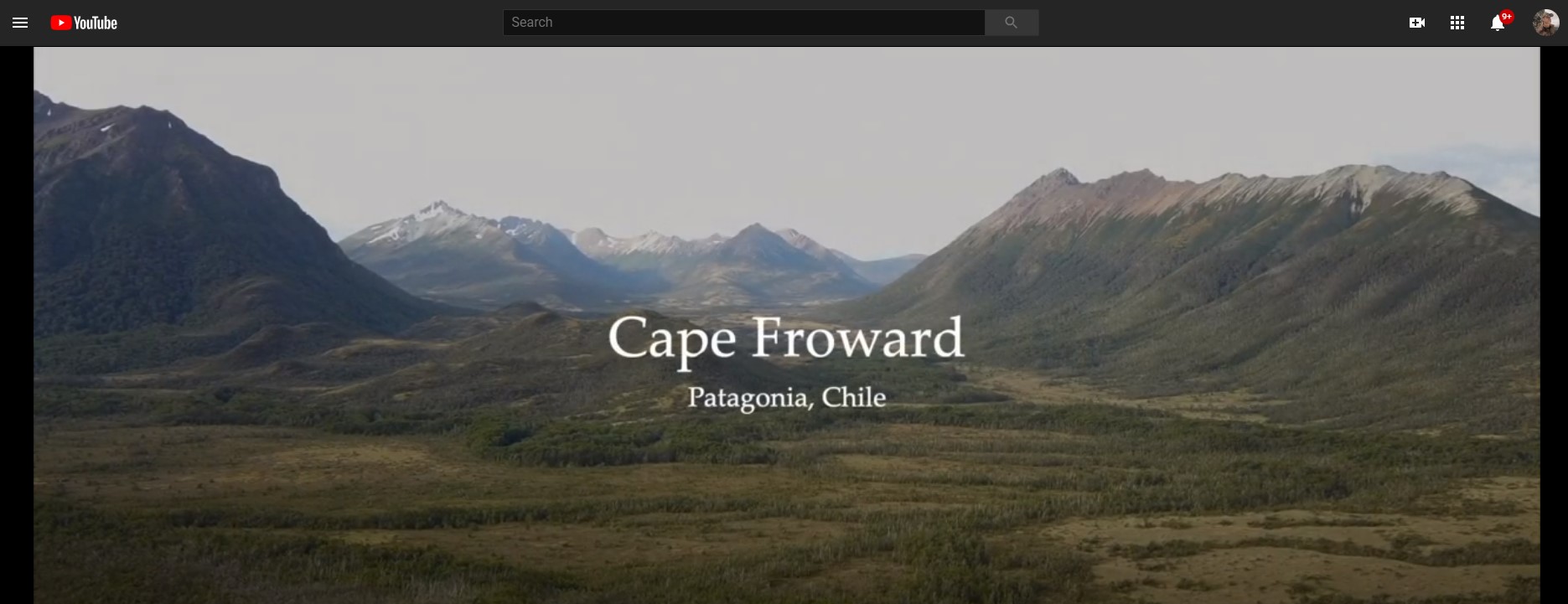 Video of Cape Froward Chile